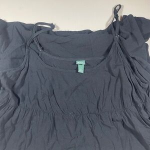 Target- Black Flowy Dress